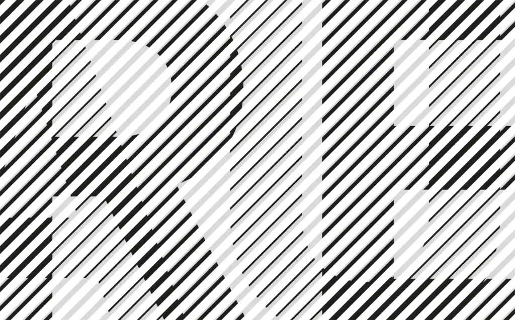 Grafisches Spiel mit der Wahrnehmung für die Schule Schendlingen