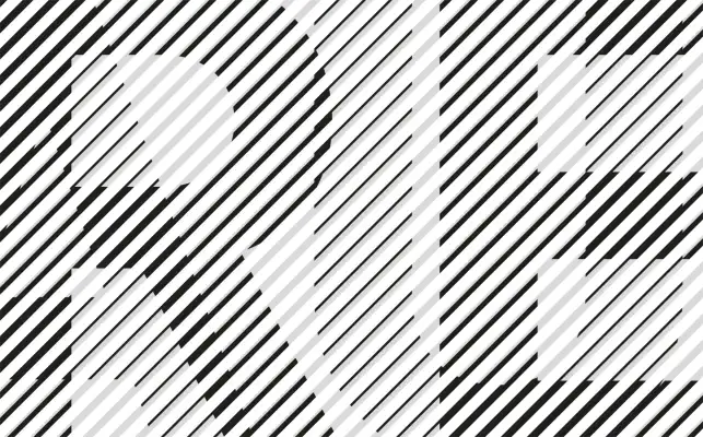 Grafisches Spiel mit der Wahrnehmung für die Schule Schendlingen