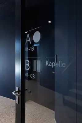 Signaletik Eugen Bolz Studentenwohnheim, Weingarten