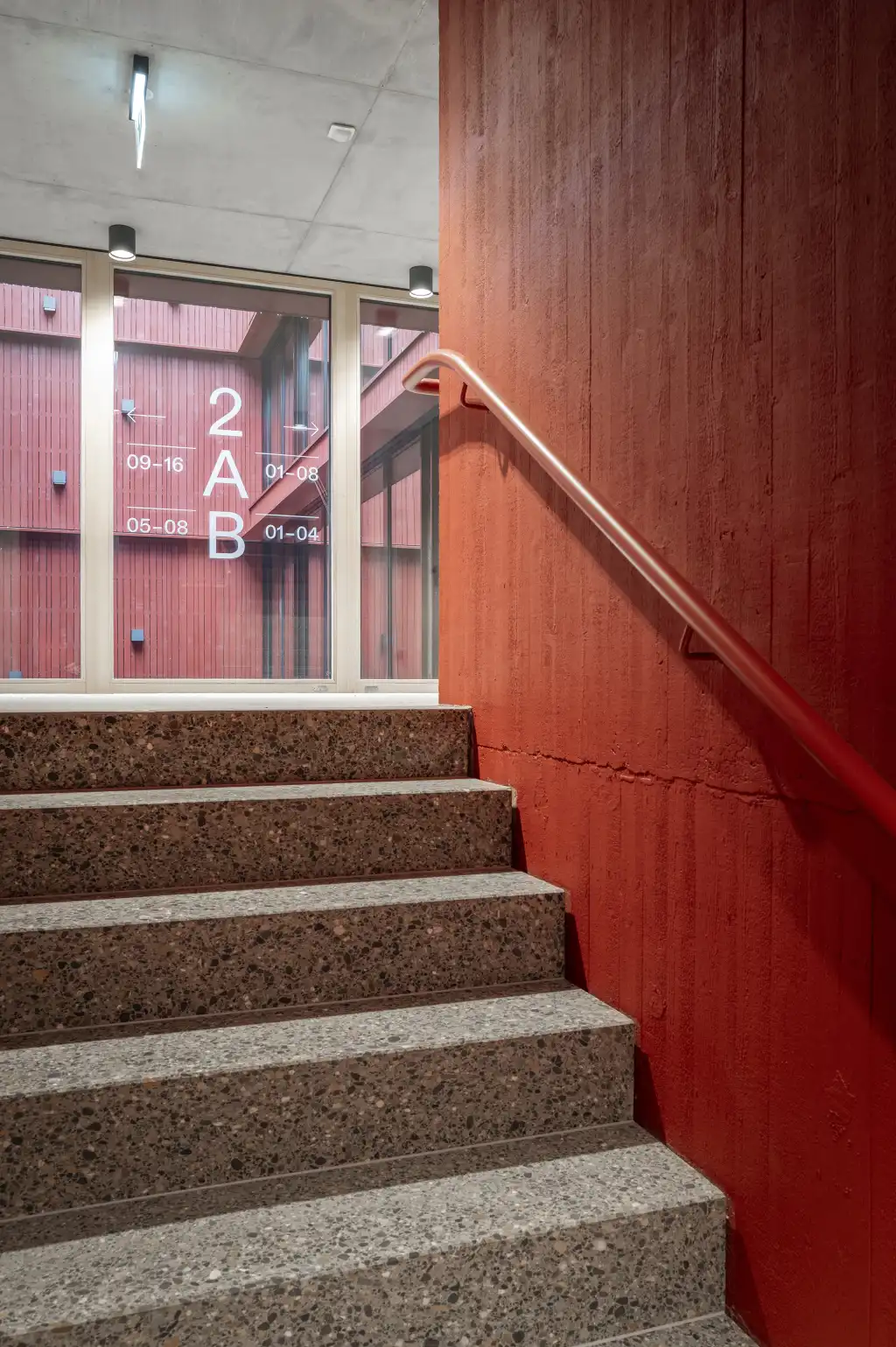 Signaletik Eugen Bolz Studentenwohnheim, Weingarten