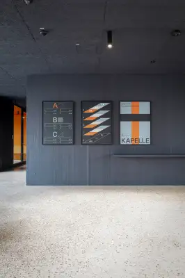 Signaletik Eugen Bolz Studentenwohnheim, Weingarten