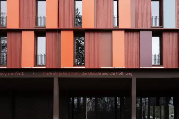 Signaletik Eugen Bolz Studentenwohnheim, Weingarten