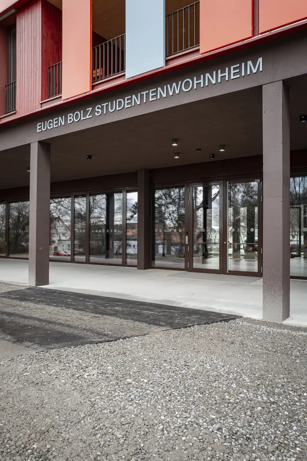 Signaletik Eugen Bolz Studentenwohnheim, Weingarten