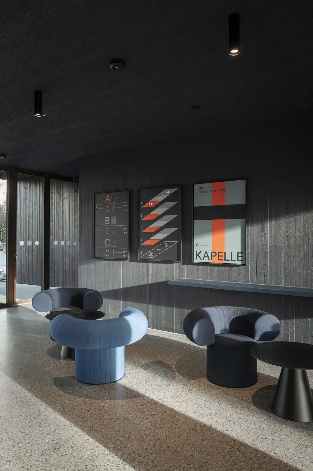 Signaletik Eugen Bolz Studentenwohnheim, Weingarten