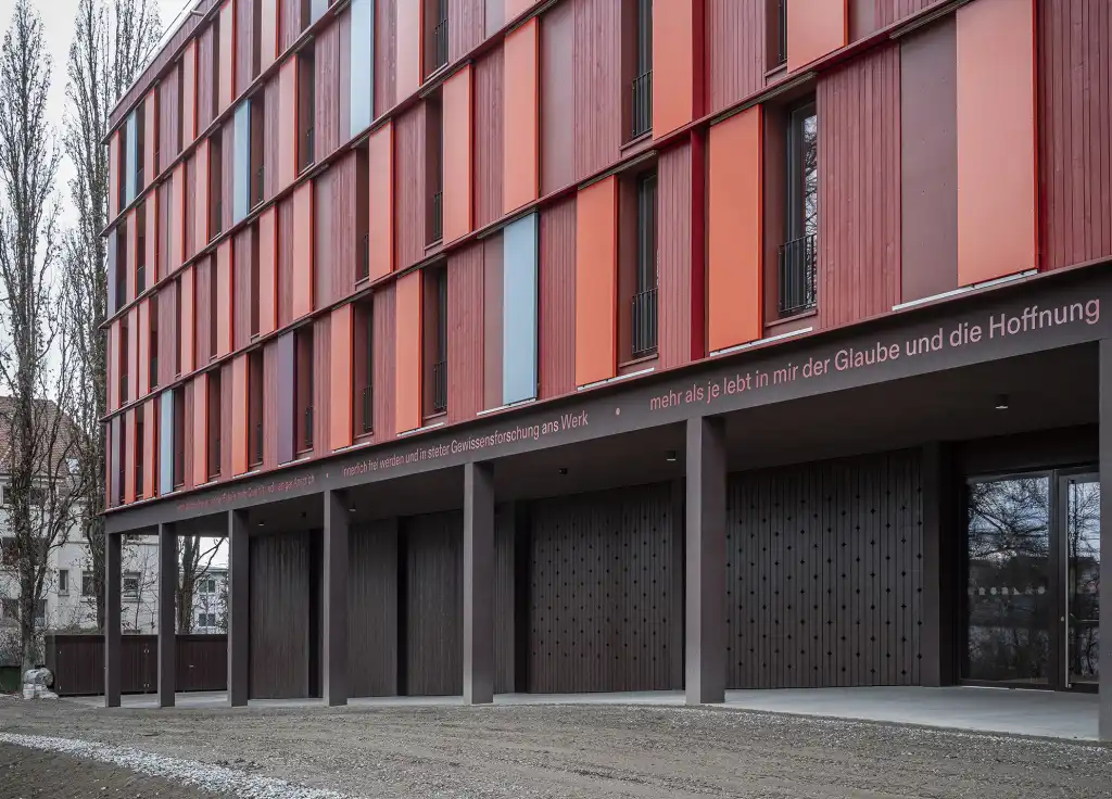 Signaletik Eugen Bolz Studentenwohnheim, Weingarten