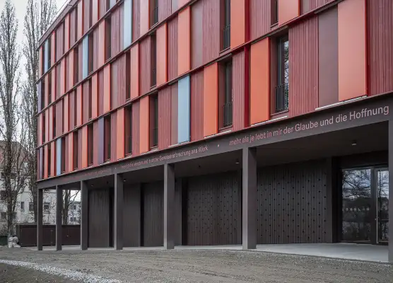 Signaletik Eugen Bolz Studentenwohnheim, Weingarten