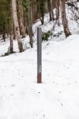 Signaletik Schlossbergtrail Bregenz